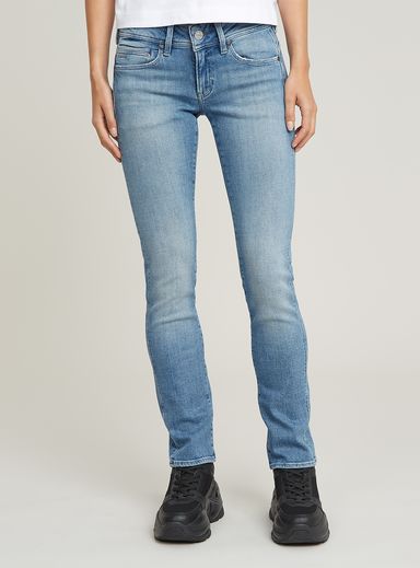Midge Slim Straight Jeans